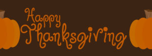 Happy Thanksgiving Everyone!