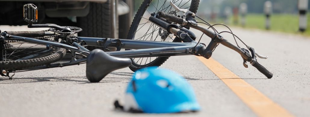Bicycle Helmet Crash