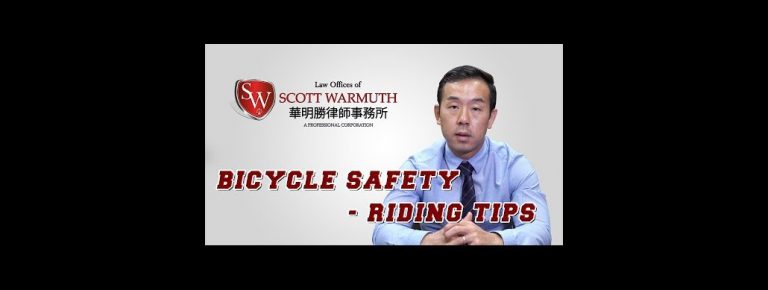 Bicycle Safety - Riding Tips