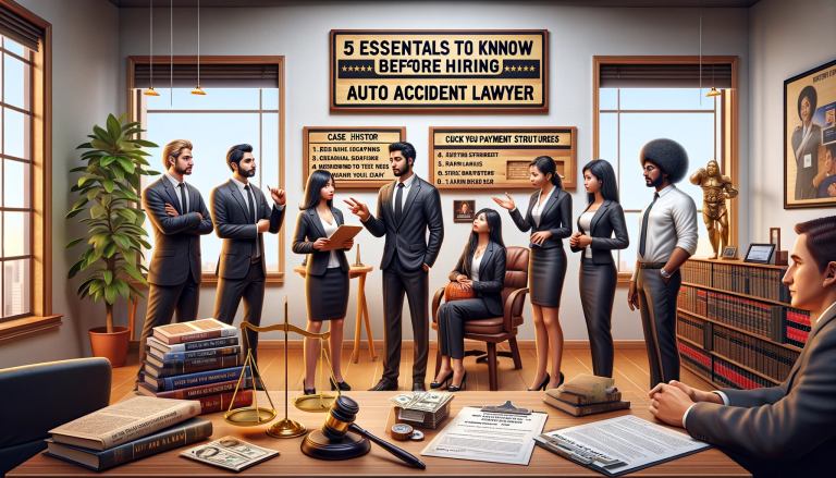 雇佣车祸律师前必须知道的5个重要事项
